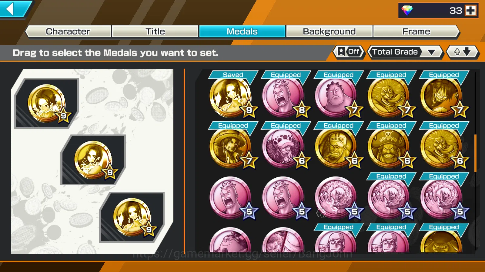 One Piece Bounty Rush Accounts Global | 4EX | The5elder Saturn , Fleet Akainu Sak image 4