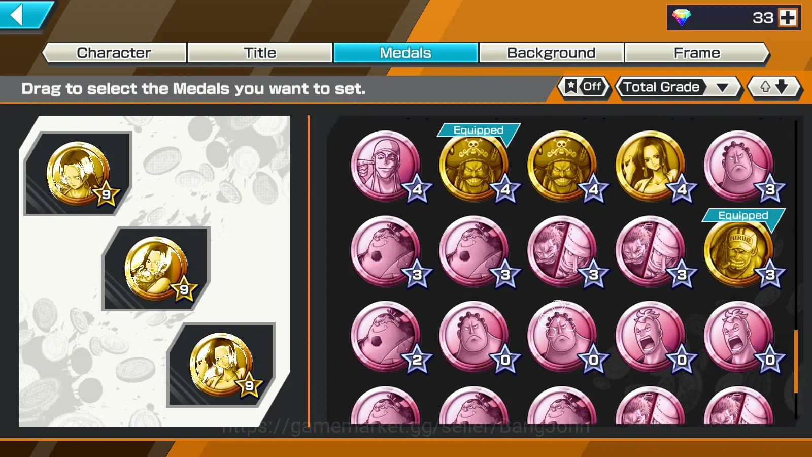 One Piece Bounty Rush Accounts Global | 4EX | The5elder Saturn , Fleet Akainu Sak image 6