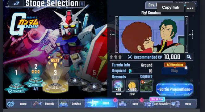 SD Gundam G Generation ETERNAL Accounts Global Rank 1 | FreshStory | 100+K Diamond, Select image 4