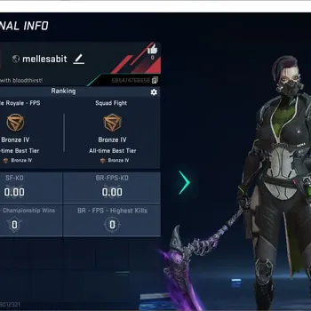 Blood Strike Accounts Others ASIA|1 ULTRA MELEE: SCYTHE - HARVESTER|1 AOT Glide|1 LEGENDARY Gun: M4A1-Venom|1 Rare