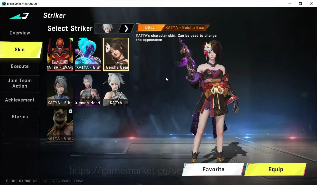 Blood Strike Accounts ASIA|ETERNAL Nova-NightMare+Collab 7DS AK47,QBZ95, image 10