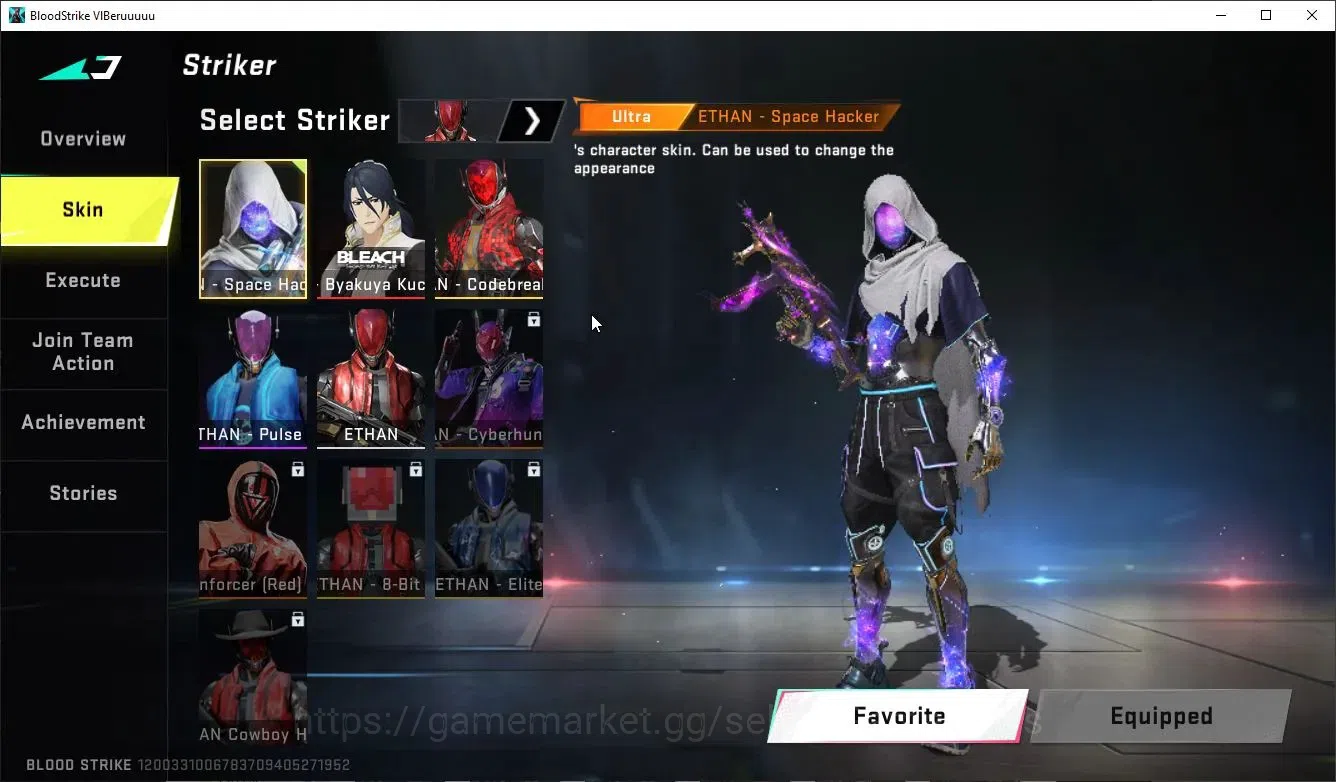 Blood Strike Accounts ASIA|ETERNAL Nova-NightMare+Collab 7DS AK47,QBZ95, image 14