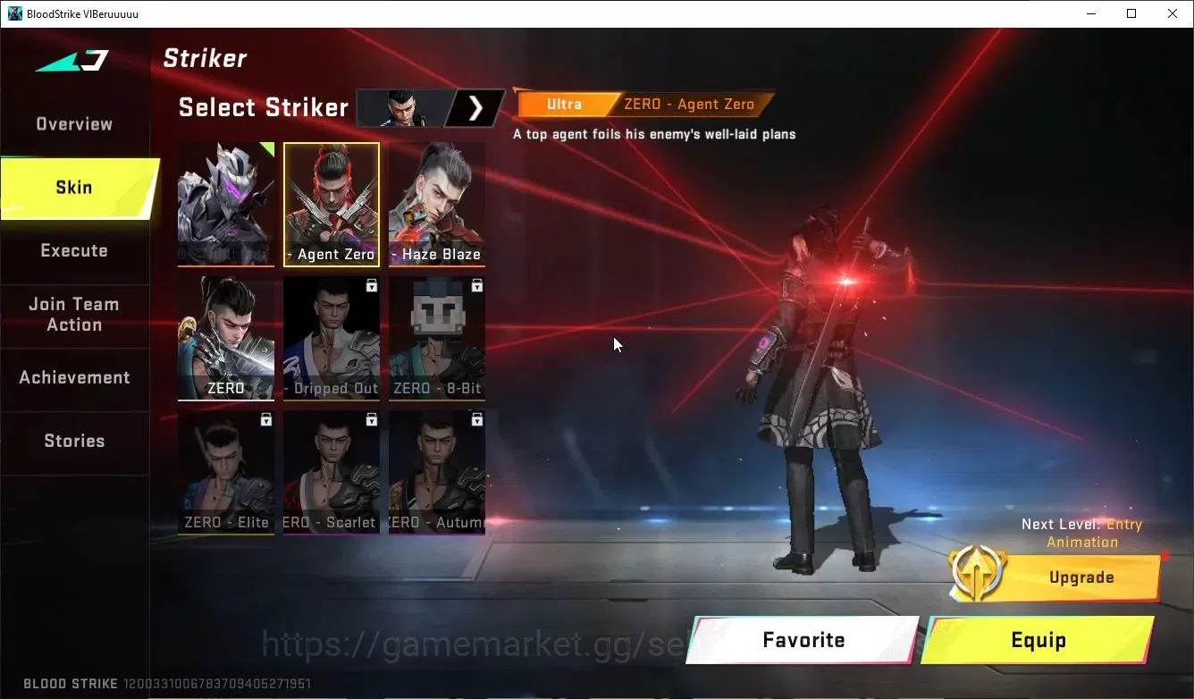Blood Strike Accounts ASIA|ETERNAL Nova-NightMare+Collab 7DS AK47,QBZ95, image 4