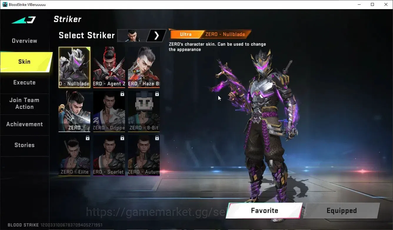 Blood Strike Accounts ASIA|ETERNAL Nova-NightMare+Collab 7DS AK47,QBZ95, image 5