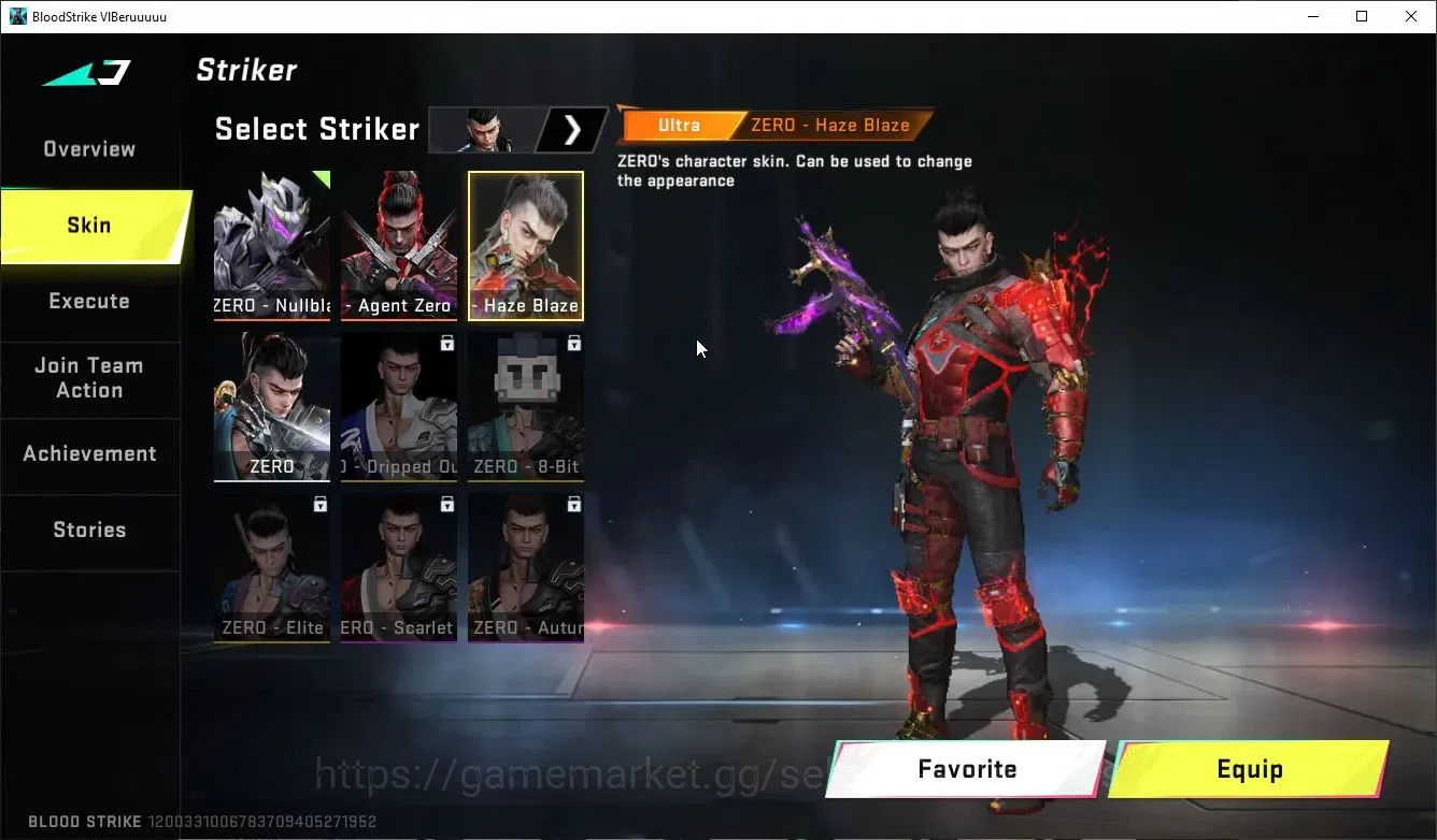 Blood Strike Accounts ASIA|ETERNAL Nova-NightMare+Collab 7DS AK47,QBZ95, image 6