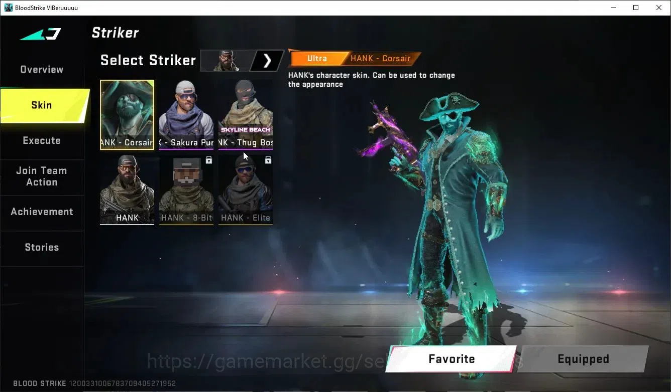 Blood Strike Accounts ASIA|ETERNAL Nova-NightMare+Collab 7DS AK47,QBZ95, image 8