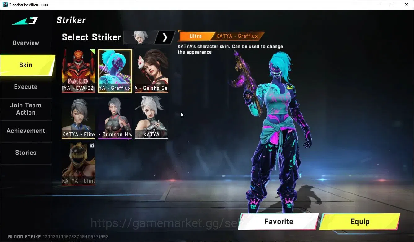 Blood Strike Accounts ASIA|ETERNAL Nova-NightMare+Collab 7DS AK47,QBZ95, image 9
