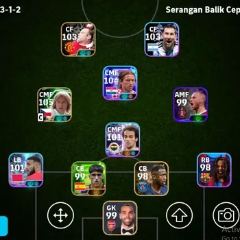 eFootball Accounts Others Android|PW 3120|Epic PavelNedved WayneRooney,Showtime Modric LionelMessi LamineYamal