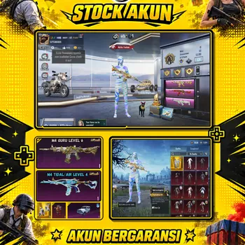 PUBG Mobile Accounts  #2173N | Lv 77 ⸱ 279 Set M416 Silver Guru lv6 | M416 Tidal Embrance lv4 + 22 Lab | Rp Max 33 Times