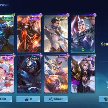 Mobile Legends: Bang Bang Accounts Others Global|91H 82S|Seasoned|Epic Nana|Mythic 2024|Epic Moskov|S.A.B.E.R