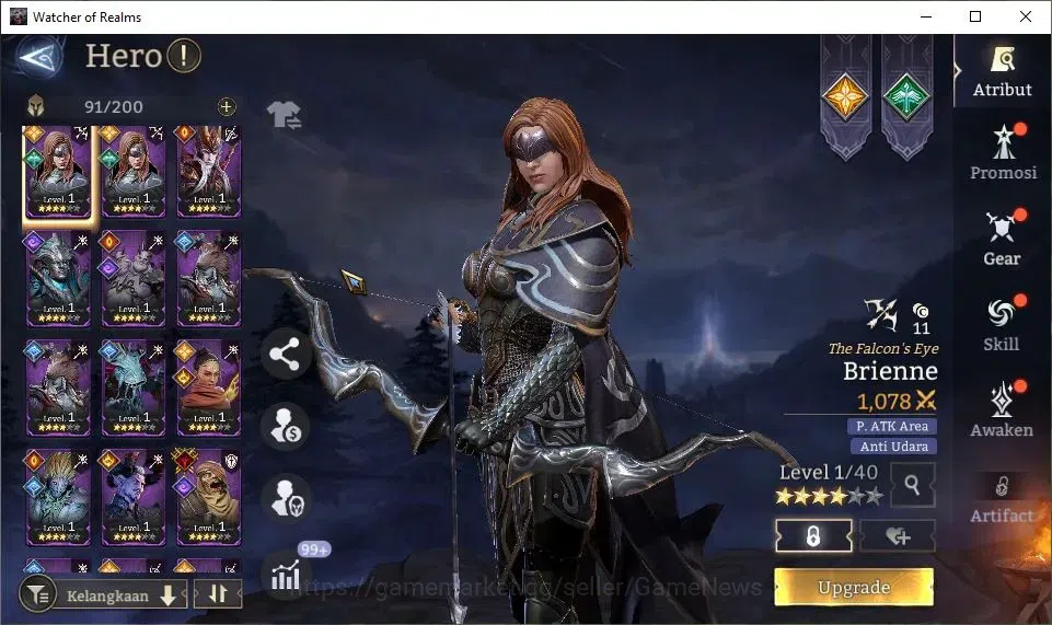 Watcher of Realms Accounts GLOBAL 50x|Starter Ready Gacha|Lv 7|94K Power|34K image 7