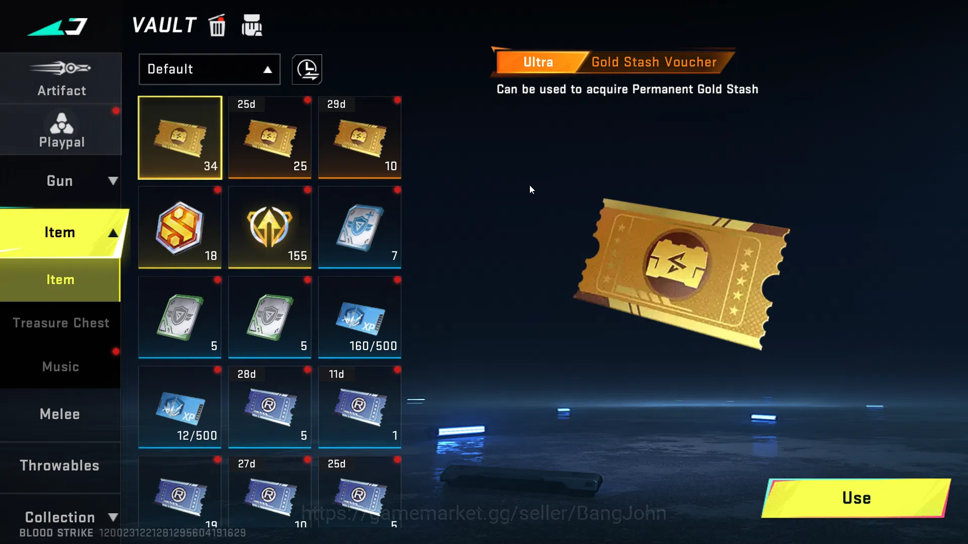 Blood Strike Accounts ASIA LVL 24 | COLLAB GALIL ELIZABETH, AK47 SACRED  image 11