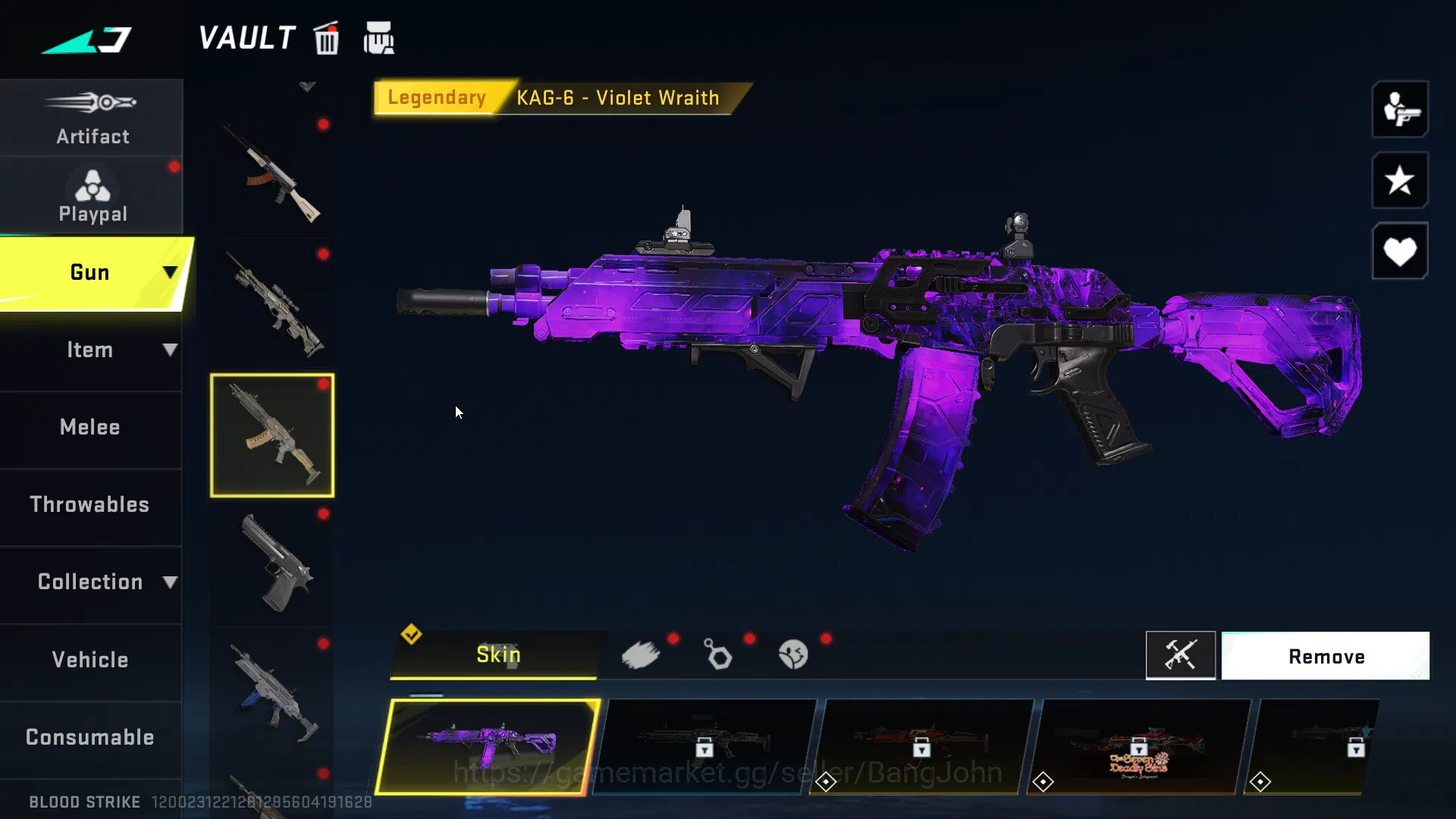 Blood Strike Accounts ASIA LVL 24 | COLLAB GALIL ELIZABETH, AK47 SACRED  image 16