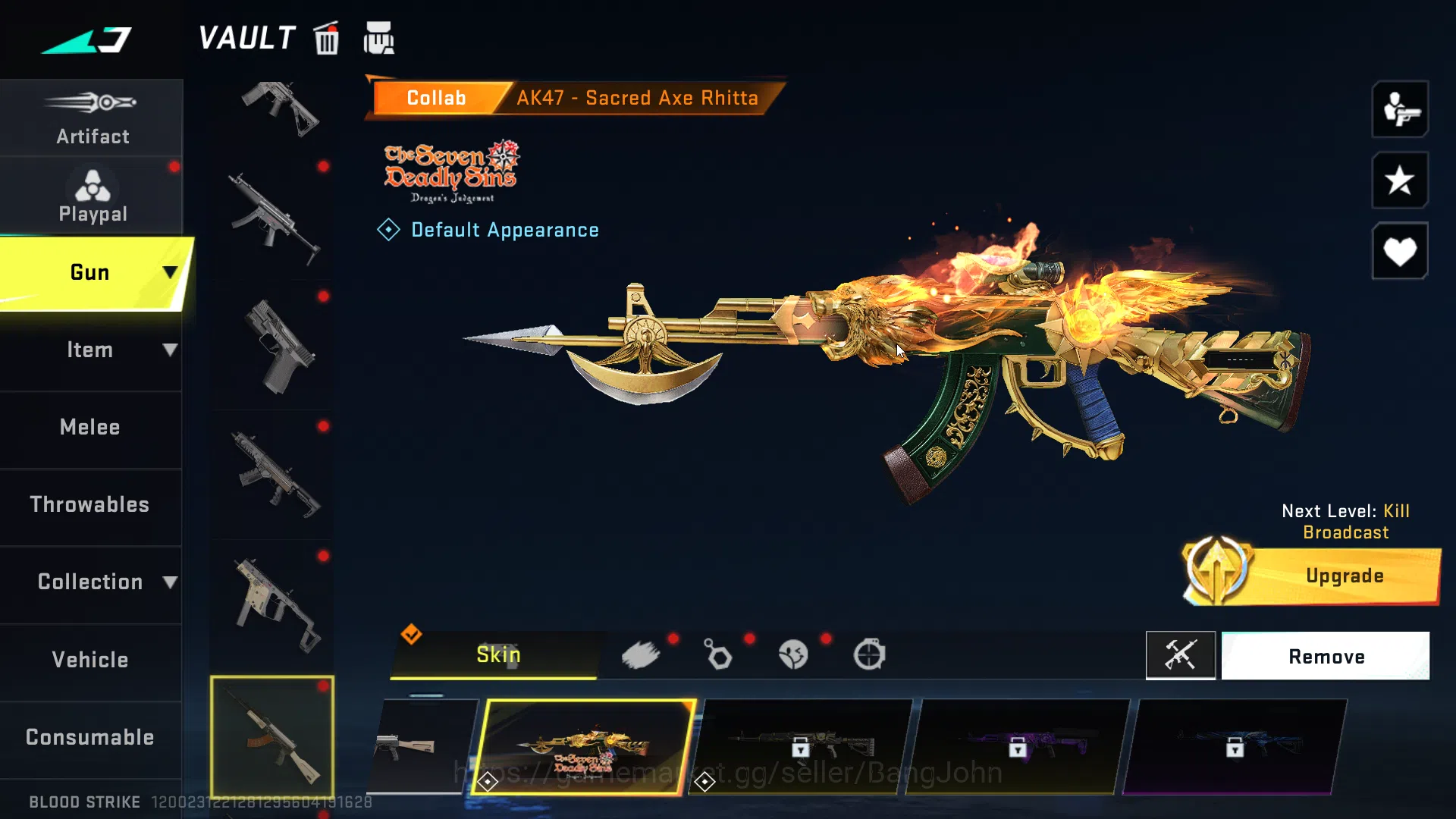 Blood Strike Accounts ASIA LVL 24 | COLLAB GALIL ELIZABETH, AK47 SACRED  image 18