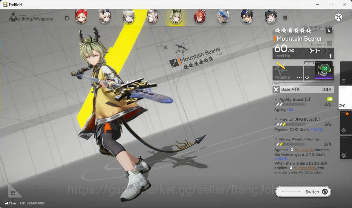 Arknights: Endfield Accounts ASIA | LVL 58, Yvonne sign, Tangtang, Gilberta sig image 18