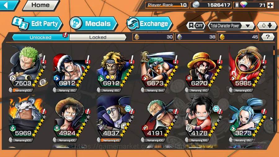 One Piece Bounty Rush Accounts Global | 2EX | 2MAX | EdwardNewgate, Borsalino, Ko image 8