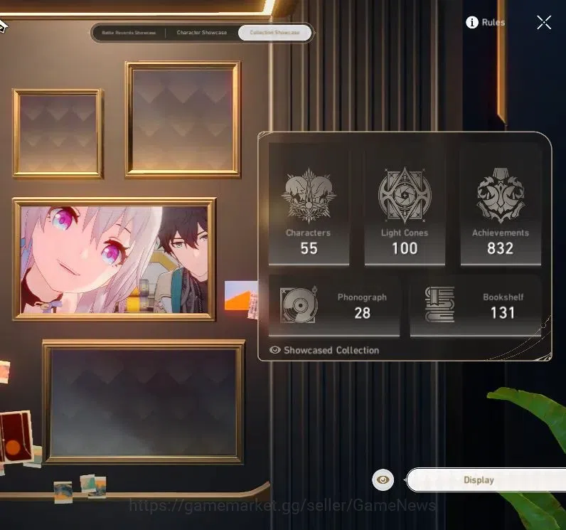 Honkai Star Rail Accounts Asia|TL 70|The Herta,Saber PremTeam|26 Limited|(SW image 3