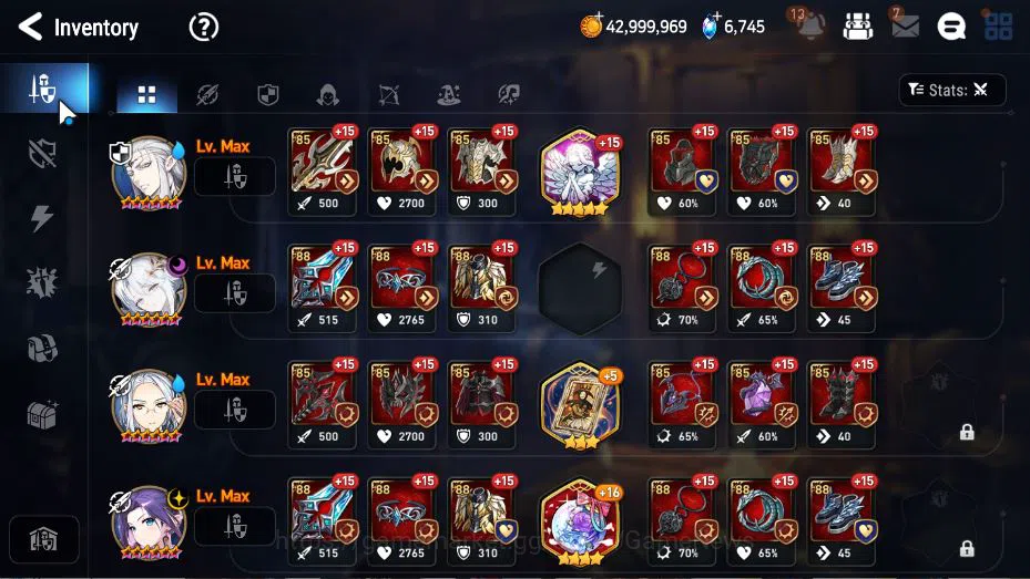 Epic Seven Accounts GLOBAL Unverif|NewEra|8 ML(Salome, NM Luna, LW Pei image 9