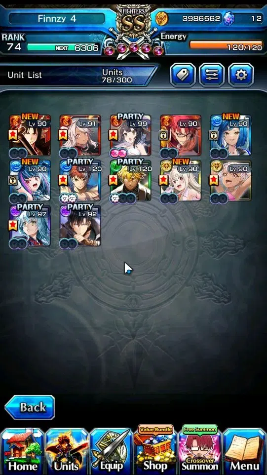 Grand Summoners Accounts End-Game Global|Rank 74|12 Ascend+4 TW|(WH Fen,DL Samurai Rimuru,Sung Jinwoo,Choi Jong In)+TW,S 3