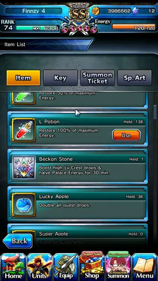 Grand Summoners Accounts End-Game Global|Rank 74|12 Ascend+4 TW|(WH Fen,DL Samurai Rimuru,Sung Jinwoo,Choi Jong In)+TW,S 6
