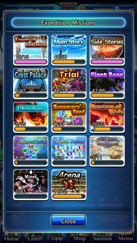 Grand Summoners Accounts End-Game Global|Rank 74|12 Ascend+4 TW|(WH Fen,DL Samurai Rimuru,Sung Jinwoo,Choi Jong In)+TW,S 7