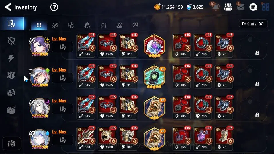 Epic Seven Accounts GLOBAL Unverif|New Era|4 ML(Belian, ALaika, STaeyo image 16