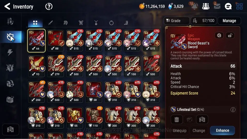 Epic Seven Accounts GLOBAL Unverif|New Era|4 ML(Belian, ALaika, STaeyo image 17