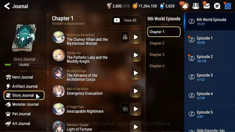 Epic Seven Accounts GLOBAL Unverif|New Era|4 ML(Belian, ALaika, STaeyo image 6