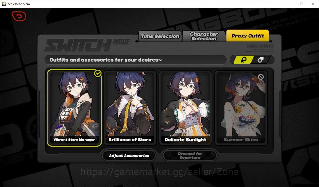 Zenless Zone Zero Accounts Others ASIA|Lvl 55 |3 Limit (Pyrois M2, Ye Shunguang, Sunna, Trigger) |160 EMT| MC 1