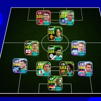 eFootball Accounts Legends & Iconic Players 10 MANAGER BOOSTER | COLECTIVE 3224+,NEW CARD ALESANDRO NESTA x BIGTIME DAVID