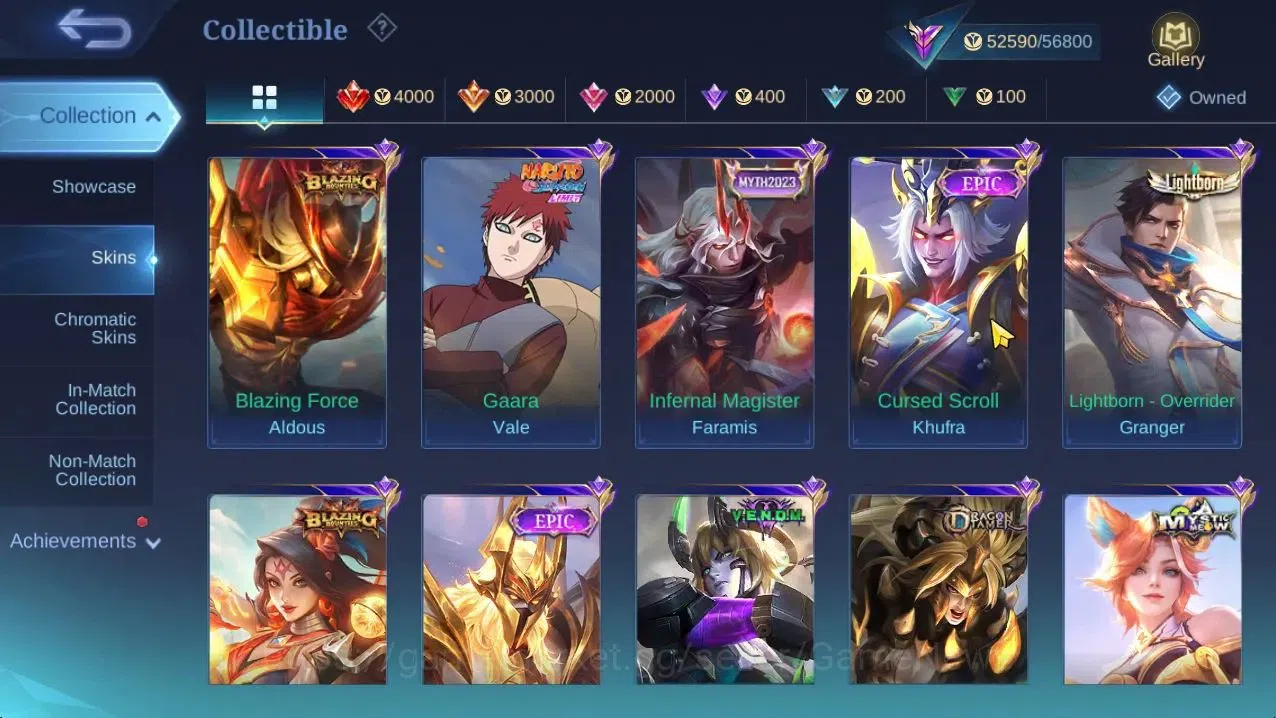 Mobile Legends: Bang Bang Accounts Hero132|Skin246|High Glory 67|KOF Karina,CC Natali image 8