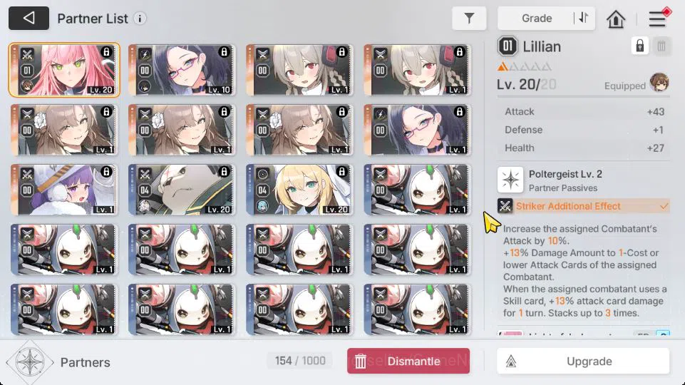 Chaos Zero Nightmare Accounts Global Lv 22|4 SSR [Nine,Yuki,Rin,Kayron] + 10 SR [MikaM3,AmirM2,CaessiusM1,Etc] + 9 SR 5