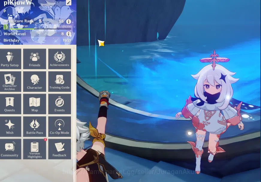 Genshin Impact Mid Game ASIA |AR 55 | 7 Limited + 4(*5Weapon) |Raiden+C1+S image 1