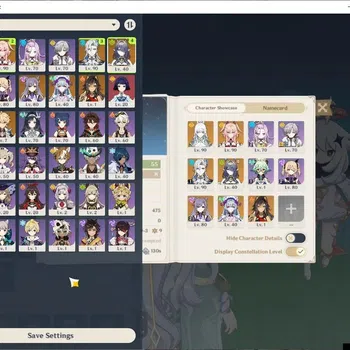 Genshin Impact End Game ASIA | AR 55 | 4 Limit+1(*5WeP) | (NeuviletteC1)+S image 1
