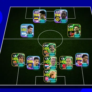 eFootball Accounts Legends & Iconic Players EFOOTBALL STRONG BACK |SHOWTIME R ARAUJO,KOEMAN,PEPE,G VAN BROCKHORST,A PIRLO,S