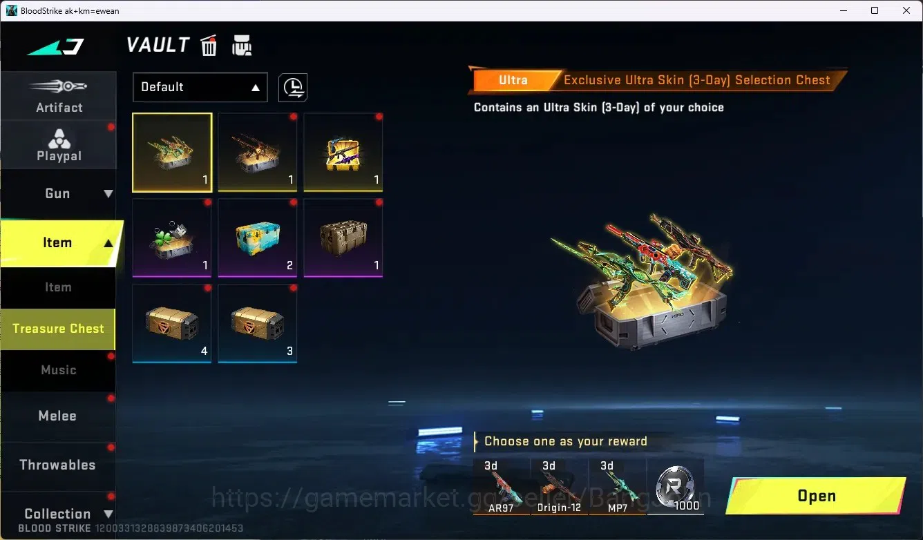 Blood Strike Accounts ASIA|1 Collab Gun Fal-Primal Giant[AOT]|2 Ultra Gu image 13