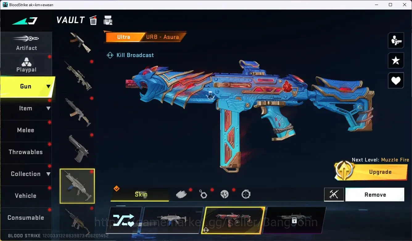 Blood Strike Accounts ASIA|1 Collab Gun Fal-Primal Giant[AOT]|2 Ultra Gu image 5