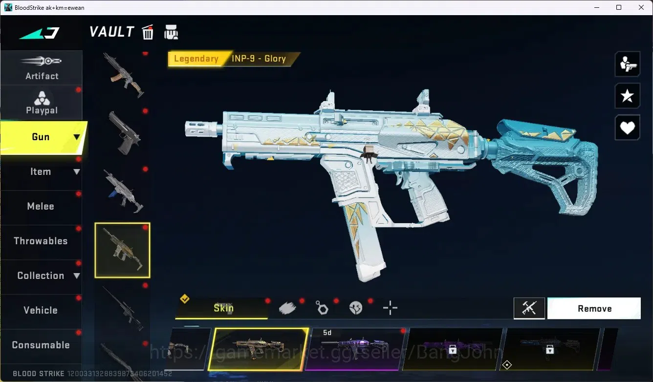 Blood Strike Accounts ASIA|1 Collab Gun Fal-Primal Giant[AOT]|2 Ultra Gu image 6