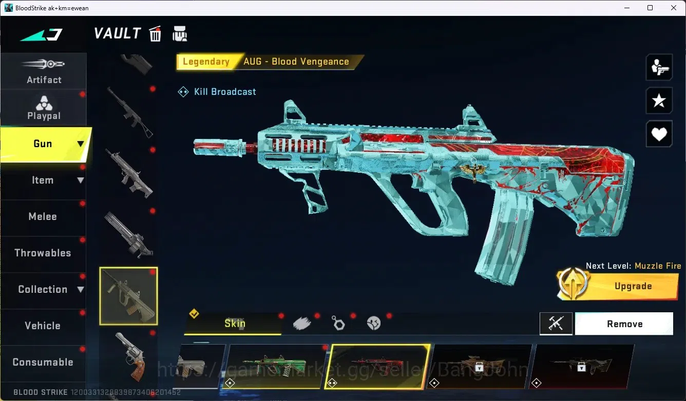 Blood Strike Accounts ASIA|1 Collab Gun Fal-Primal Giant[AOT]|2 Ultra Gu image 7
