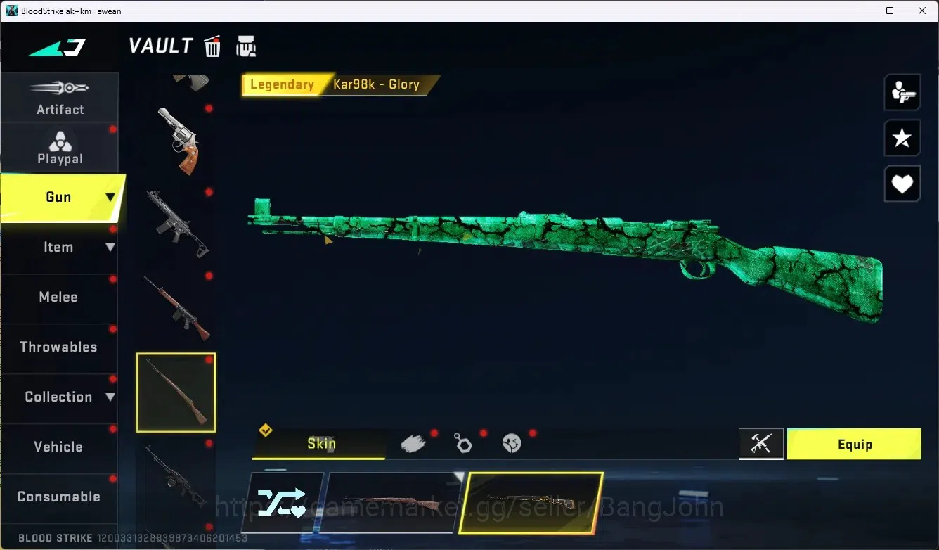 Blood Strike Accounts ASIA|1 Collab Gun Fal-Primal Giant[AOT]|2 Ultra Gu image 9