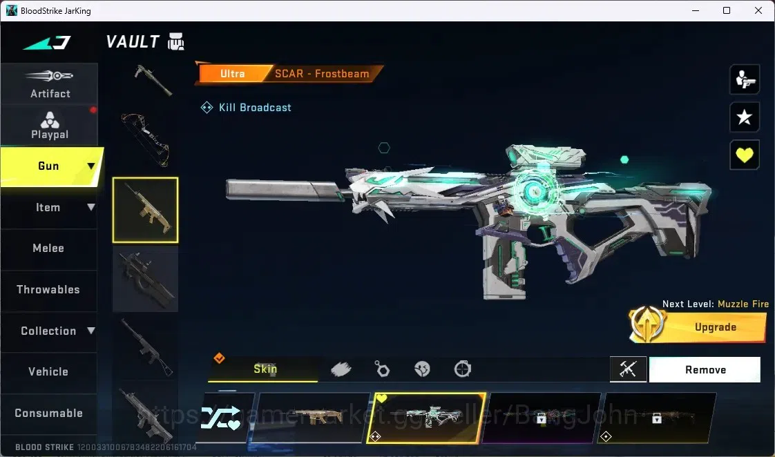 Blood Strike Accounts ASIA |COLLAB MCX EVA-EVA-00|1 EVA STRIKER|1BLEACH  image 5