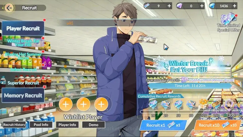 HAIKYU!! FLY HIGH Accounts SEA |Lvl 56|7 SP (Hinata,Nishinoya,Tetsuro,Keiji)+Memo,Oikawa,Bokuto,Tsukishima|1 UR (Kageyama)|6 13