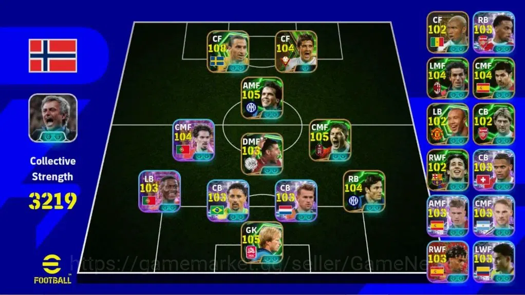eFootball Accounts Android|Old Card Collection Check SS|Epic Ibrahimo image 2