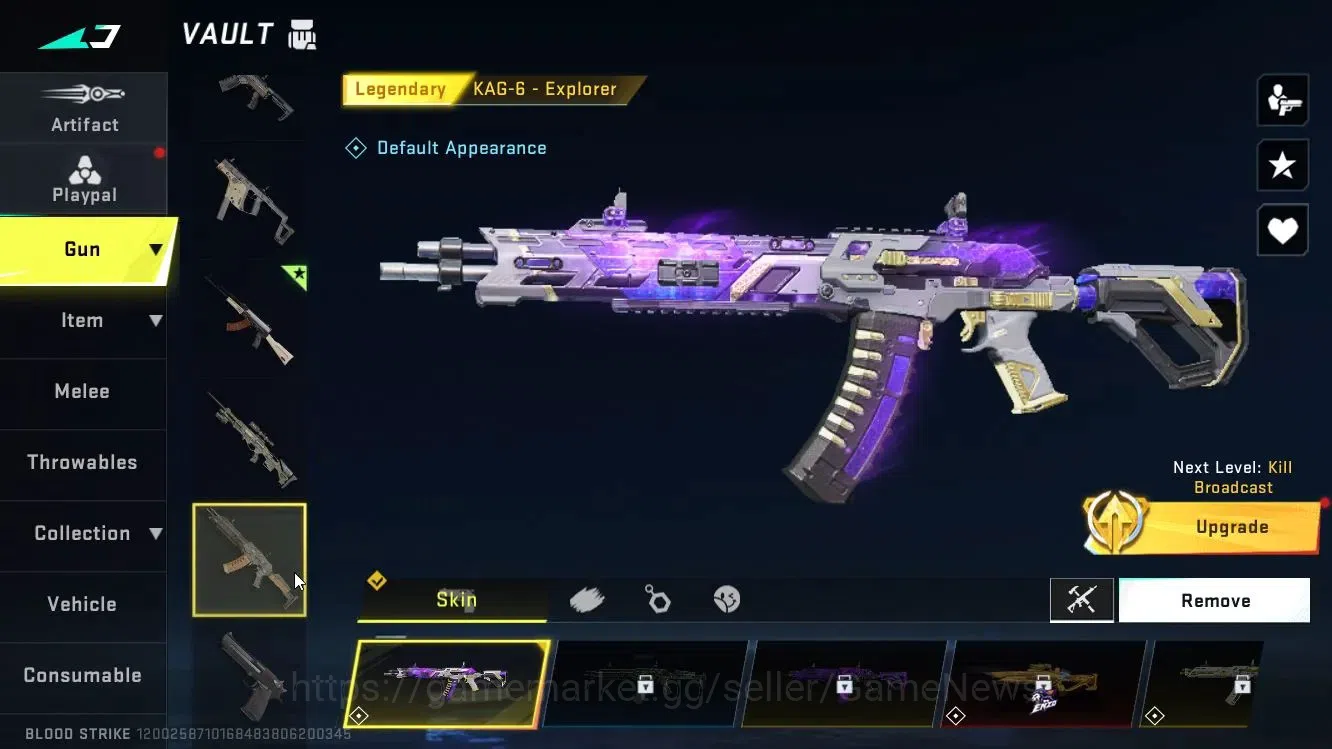 Blood Strike Accounts ASIA|ULTRA Gun[AK47-Phoenix Feather]| Legendary [K image 5