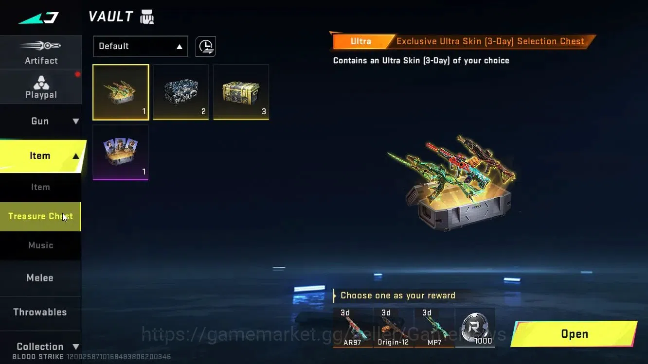 Blood Strike Accounts ASIA|ULTRA Gun[AK47-Phoenix Feather]| Legendary [K image 8
