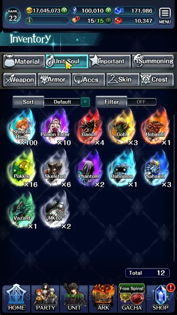 Last Cloudia Accounts GLOBAL|Rank 22|100k Crystal|Top Tier Unit [Arkh Ki image 14