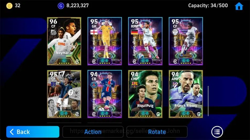 eFootball Accounts Android|PW 3200|BigTime Rivaldo,BigTim Lampard,Epi image 2