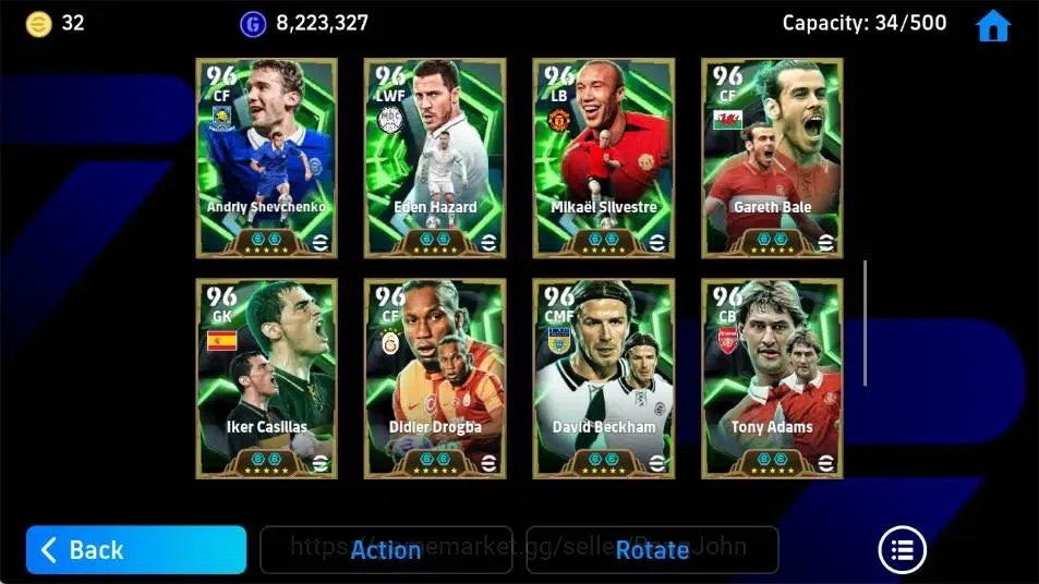 eFootball Accounts Android|PW 3200|BigTime Rivaldo,BigTim Lampard,Epi image 3