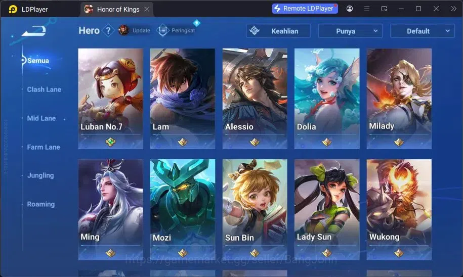 Honor of Kings Accounts Global | 39H 25S | Collab Mayene (Attack on Titan) image 2