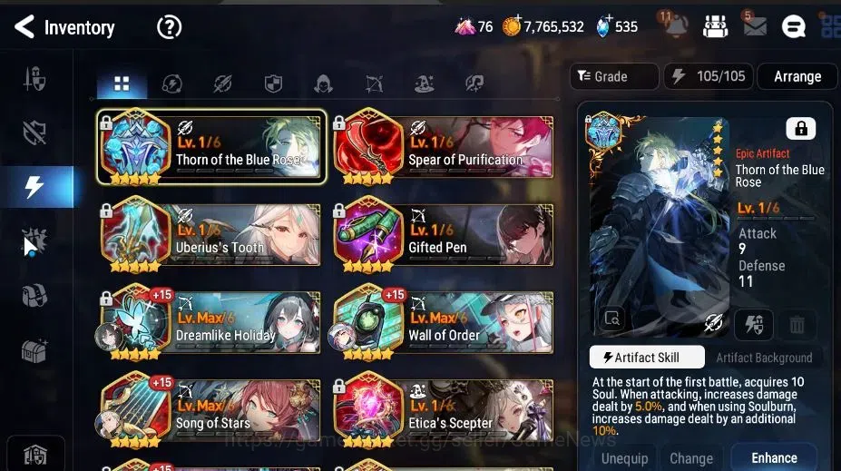 Epic Seven Accounts GLOBAL Unverif|7 ML[Salome,Harsetti,DD Ray,BM hast image 19